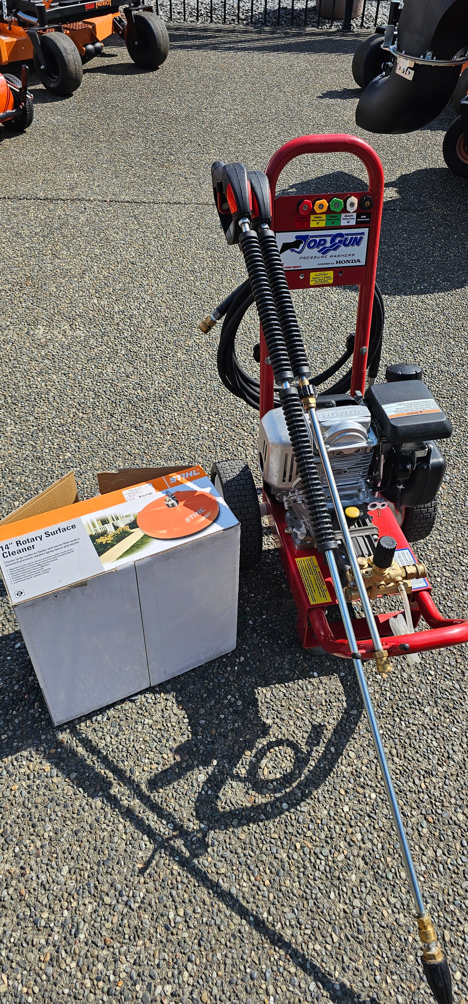 Top Gun Pressure Washer PX160RB-2529BXD - USED