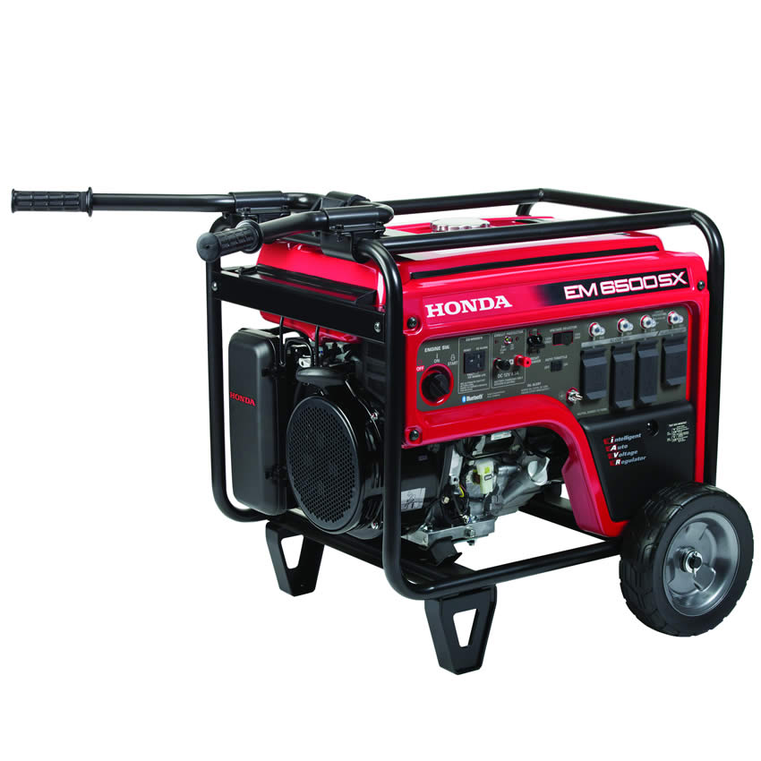 Honda EM6500SX 6500 watt 120/240V generator with CO-MINDER™