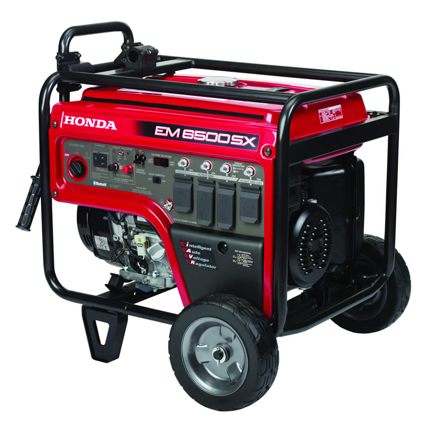 Honda EM6500SX 6500 watt 120/240V generator with CO-MINDER™