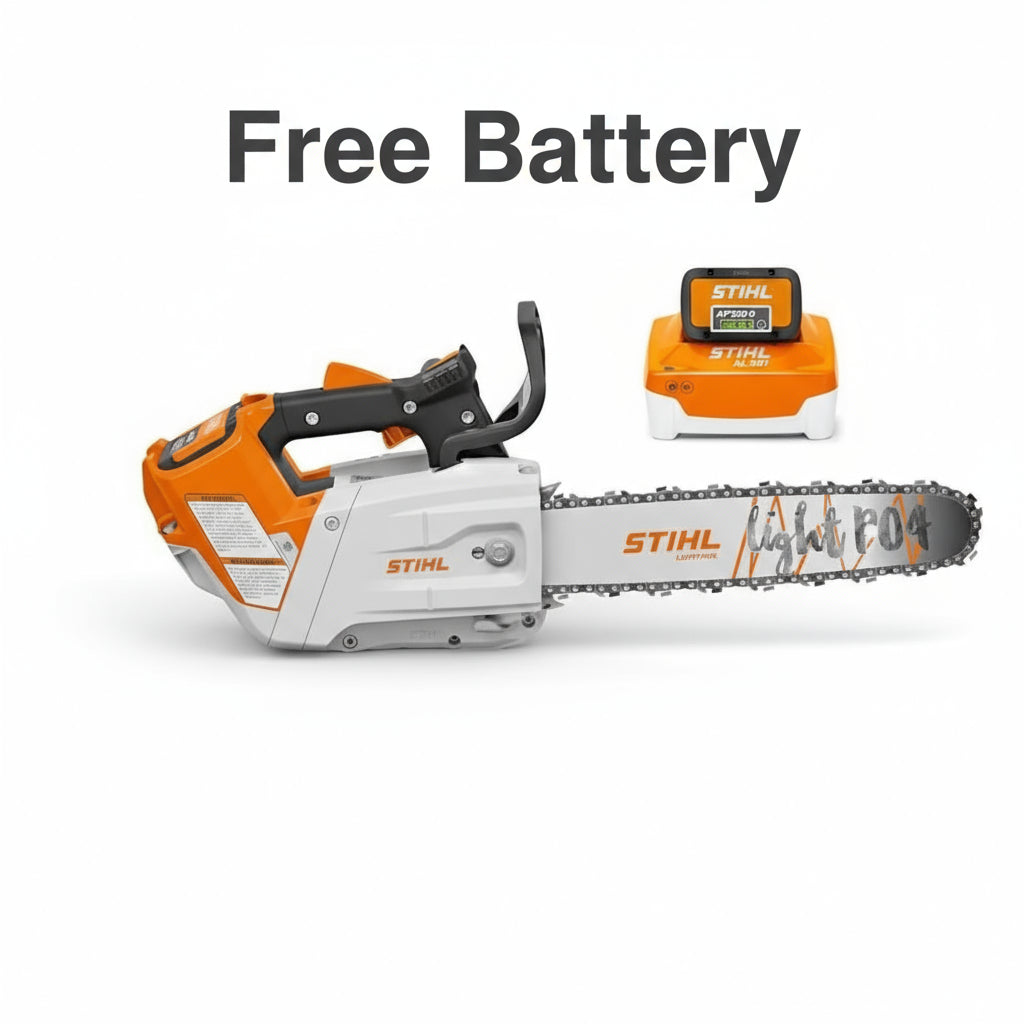 STIHL® MSA 220 TC-O SET Top Handle Chainsaw - FREE AP 300S Battery