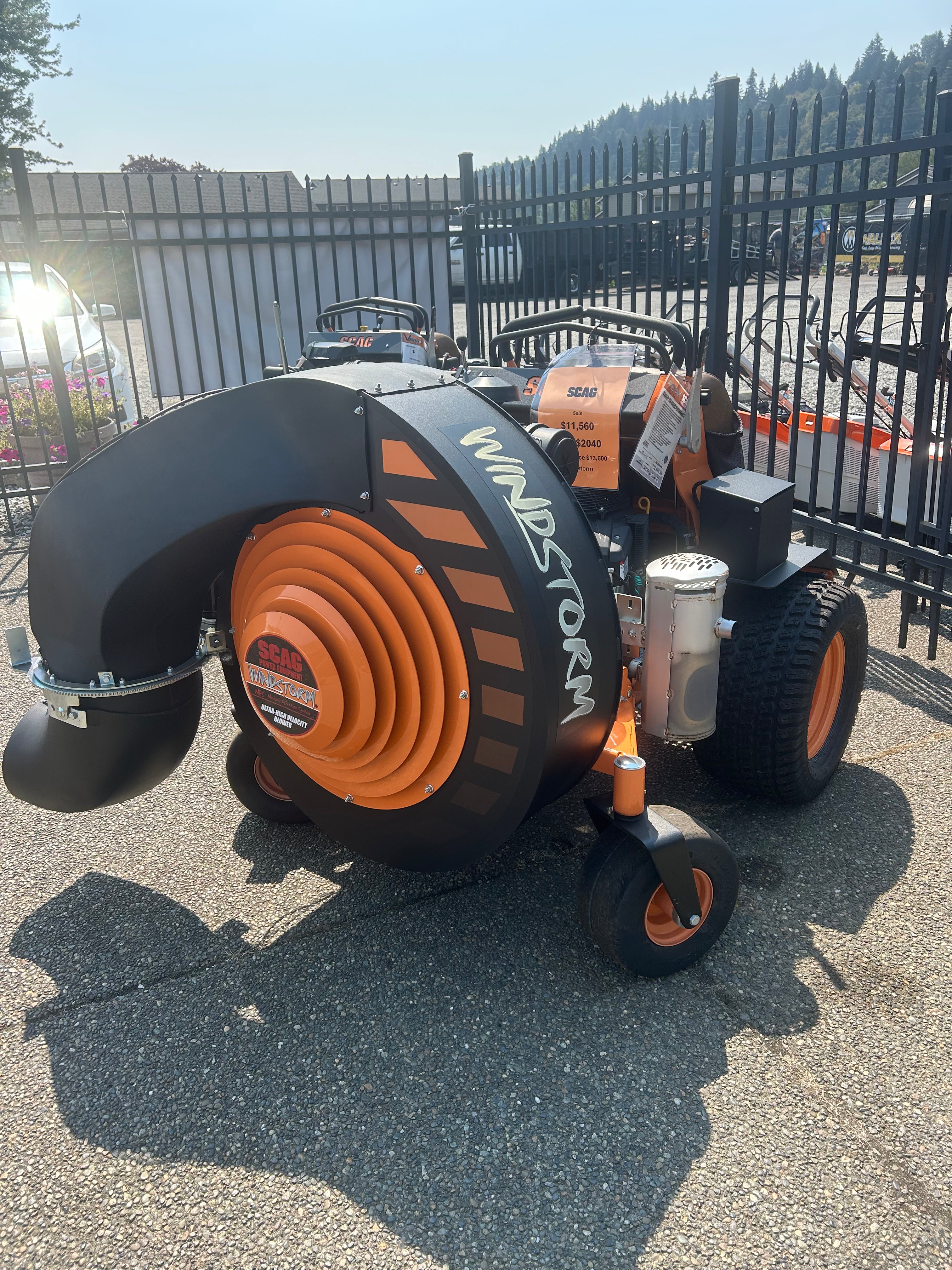 WINDSTORM STAND-ON DEBRIS BLOWER 37HP WS2337BVEFI - On Sale Now!