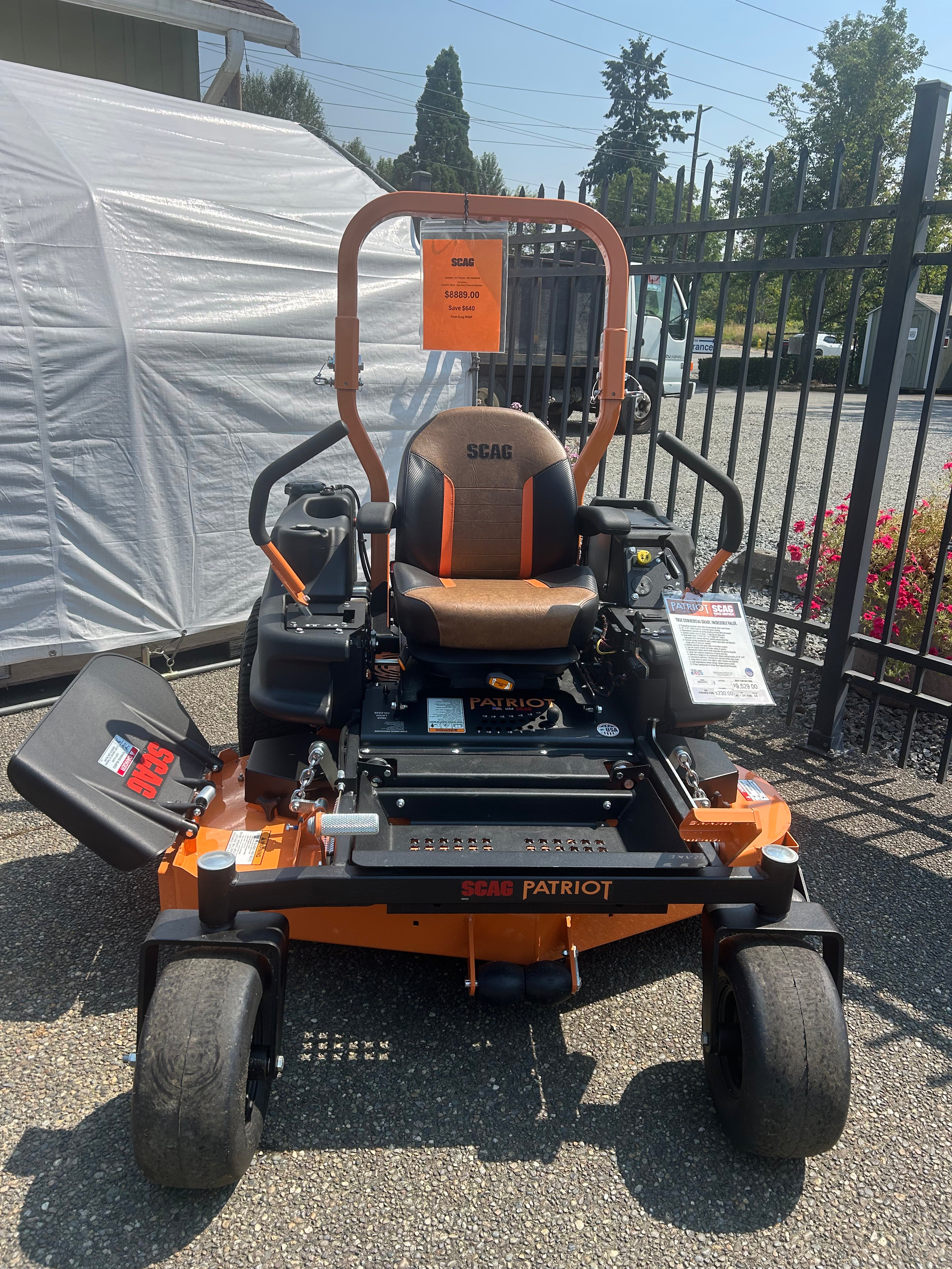 Scag Patriot Z – 52in Zero‑Turn Mower 22HP Engine - ON SALE NOW