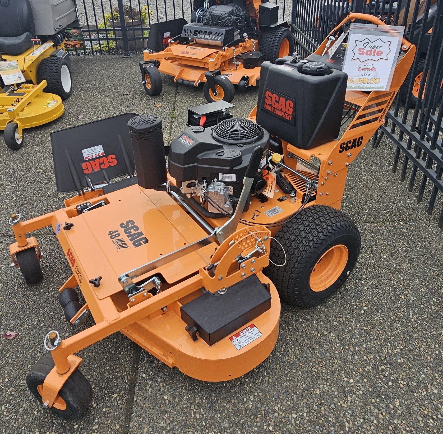 Scag SWZT48H-15FSE Lawnmower (7806WC)