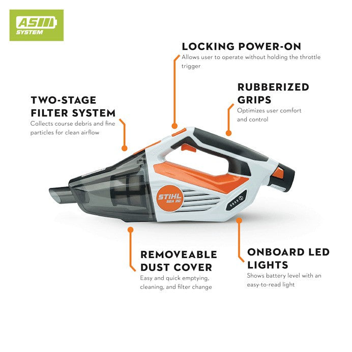 STIHL® SEA 20 Handheld Vacuum - On SALE NOW !!!