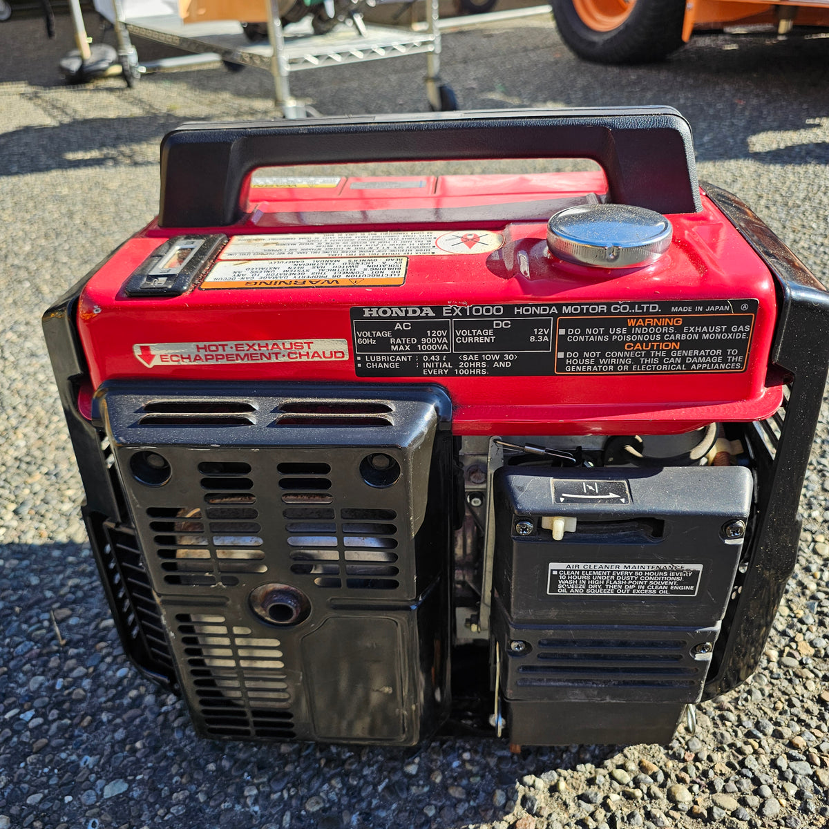 USED HONDA GENERATOR EX1000
