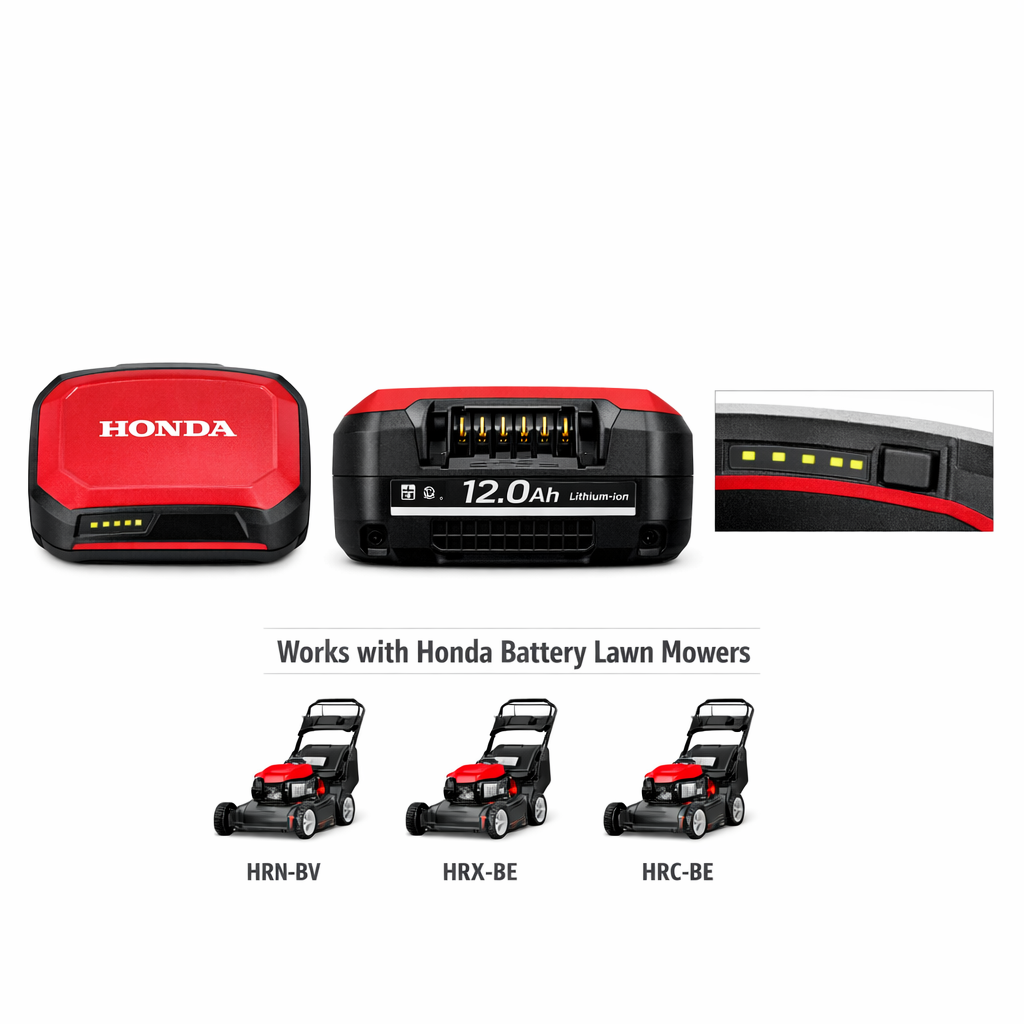Honda® 12Ah Lithium‑Ion Battery – Compatible with Honda Battery Lawn Mowers