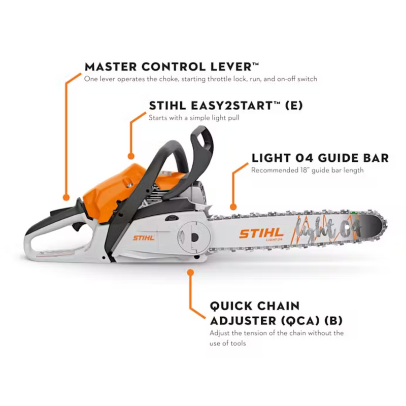 Stihl MS 212 C-BE Z CHAINSAW,45CM/18